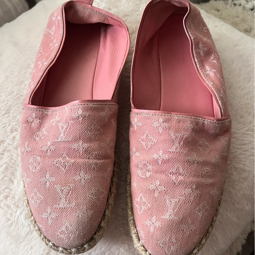 Flat Espadrille louis vuitton